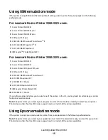 Preview for 15 page of Lexmark 2500 Series User Manual