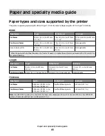 Preview for 43 page of Lexmark 2500 Series User Manual