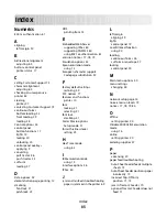 Preview for 83 page of Lexmark 2500 Series User Manual