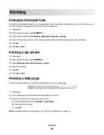 Preview for 26 page of Lexmark 2500 - X Color Inkjet User Manual