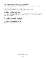 Preview for 57 page of Lexmark 2500 - X Color Inkjet User Manual