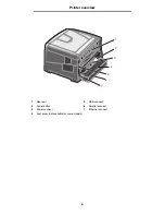 Предварительный просмотр 6 страницы Lexmark 250d - E B/W Laser Printer User Manual