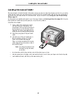 Предварительный просмотр 54 страницы Lexmark 250d - E B/W Laser Printer User Manual