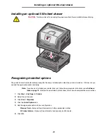 Предварительный просмотр 73 страницы Lexmark 250d - E B/W Laser Printer User Manual