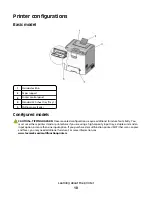 Предварительный просмотр 10 страницы Lexmark 25A0452 - C 736dtn Color Laser Printer User Manual