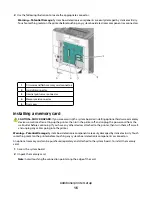 Предварительный просмотр 16 страницы Lexmark 25A0452 - C 736dtn Color Laser Printer User Manual