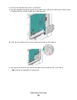 Предварительный просмотр 28 страницы Lexmark 25A0452 - C 736dtn Color Laser Printer User Manual