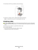 Предварительный просмотр 33 страницы Lexmark 25A0452 - C 736dtn Color Laser Printer User Manual