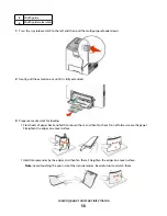 Предварительный просмотр 58 страницы Lexmark 25A0452 - C 736dtn Color Laser Printer User Manual