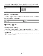 Предварительный просмотр 136 страницы Lexmark 25A0452 - C 736dtn Color Laser Printer User Manual