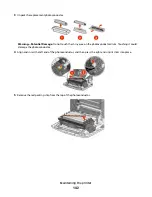 Предварительный просмотр 142 страницы Lexmark 25A0452 - C 736dtn Color Laser Printer User Manual