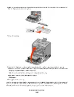 Предварительный просмотр 143 страницы Lexmark 25A0452 - C 736dtn Color Laser Printer User Manual