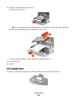 Предварительный просмотр 153 страницы Lexmark 25A0452 - C 736dtn Color Laser Printer User Manual