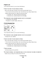 Предварительный просмотр 185 страницы Lexmark 25A0452 - C 736dtn Color Laser Printer User Manual