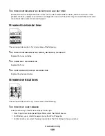 Предварительный просмотр 189 страницы Lexmark 25A0452 - C 736dtn Color Laser Printer User Manual