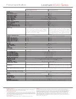 Preview for 4 page of Lexmark 26C0400 Specifications