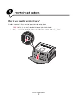 Предварительный просмотр 48 страницы Lexmark 28S0500 - E 340 B/W Laser Printer User Reference Manual