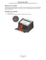 Предварительный просмотр 37 страницы Lexmark 33S0408 - E 350dt B/W Laser Printer User Manual