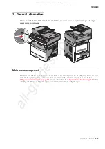 Preview for 21 page of Lexmark 363dn - X B/W Laser Service Manual