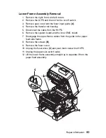 Preview for 99 page of Lexmark 4039-1XX Service Manual