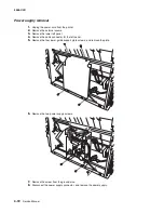 Предварительный просмотр 254 страницы Lexmark 5056-000 Service Manual