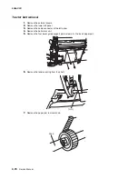 Предварительный просмотр 260 страницы Lexmark 5056-000 Service Manual