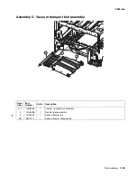 Предварительный просмотр 15 страницы Lexmark 5060-001 Parts Breakdown