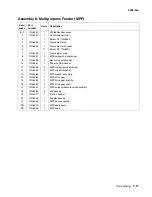 Предварительный просмотр 19 страницы Lexmark 5060-001 Parts Breakdown