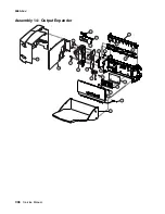 Предварительный просмотр 38 страницы Lexmark 5060-001 Parts Breakdown