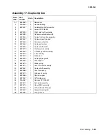 Предварительный просмотр 51 страницы Lexmark 5060-001 Parts Breakdown