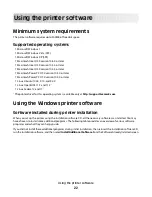 Preview for 22 page of Lexmark 50C0000 User Manual