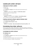 Preview for 26 page of Lexmark 50C0000 User Manual