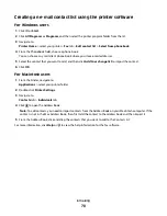 Preview for 70 page of Lexmark 50C0000 User Manual