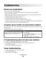 Preview for 128 page of Lexmark 50C0000 User Manual