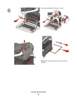 Preview for 8 page of Lexmark 544dtn - X Color Laser Install Manual