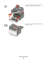 Preview for 10 page of Lexmark 544dtn - X Color Laser Install Manual