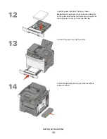 Preview for 12 page of Lexmark 544dtn - X Color Laser Install Manual