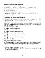 Preview for 106 page of Lexmark 5470 - X Color Inkjet User Manual