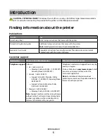 Preview for 5 page of Lexmark 5495 - X Color Inkjet Fax Manual