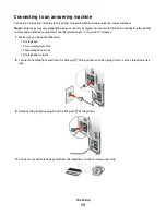 Preview for 13 page of Lexmark 5495 - X Color Inkjet Fax Manual