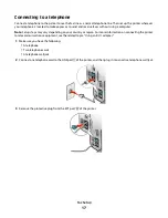 Preview for 17 page of Lexmark 5495 - X Color Inkjet Fax Manual