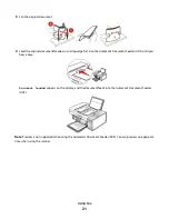 Preview for 21 page of Lexmark 5495 - X Color Inkjet Fax Manual