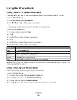 Preview for 28 page of Lexmark 5495 - X Color Inkjet Fax Manual