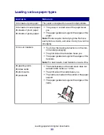 Preview for 33 page of Lexmark 6300 Series User Manual