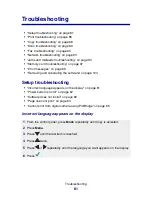 Preview for 81 page of Lexmark 6300 Series User Manual