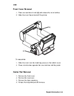 Предварительный просмотр 44 страницы Lexmark 7000 Color Jetprinter Service Manual