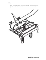 Предварительный просмотр 54 страницы Lexmark 7000 Color Jetprinter Service Manual