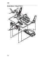 Предварительный просмотр 70 страницы Lexmark 7000 Color Jetprinter Service Manual