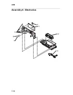 Предварительный просмотр 72 страницы Lexmark 7000 Color Jetprinter Service Manual