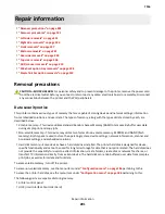 Preview for 201 page of Lexmark 7016-630 Service Manual